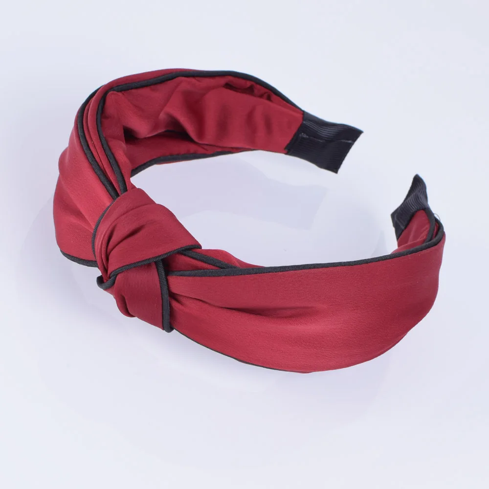 CXADDITIONS Корейская атласная ободок узел головные повязки женщины девочки волосы голова банты головные уборы аксессуары для включения.