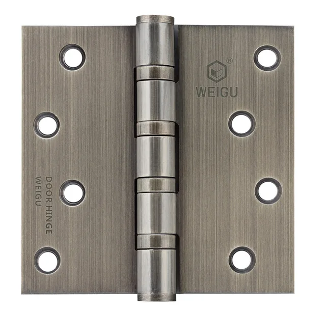 

1 Pair Stainless Steel Door Ball Bearing Hinge Antique Bronze Finished (4 inch*4 inch *3.0 mm)