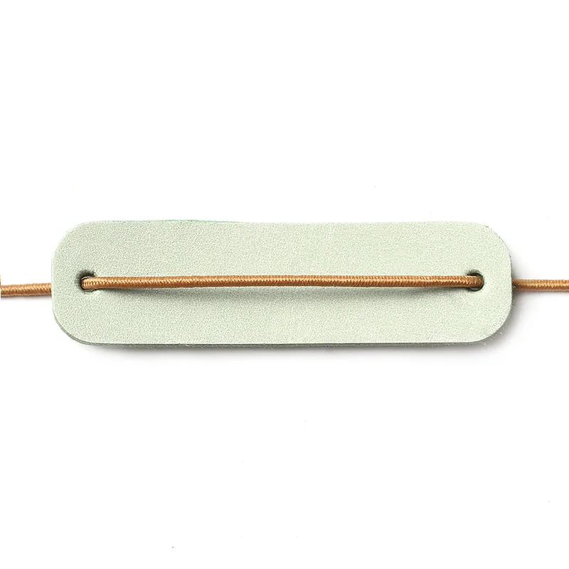 replacement Protective Leather Piece Repair Rubber Band Genuine Leather Notebook Handmade Travel Journal Accessory leather diary - Color: as picture