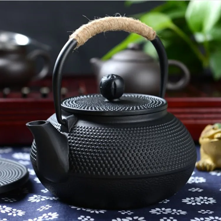 Чайник чайный из чугуна в японском стиле 900 мл|tetsubin teapot|tea potiron kettle |