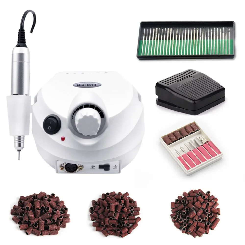 Timistory сверлильный станок для ногтей Электрический Маникюрный педикюрный набор