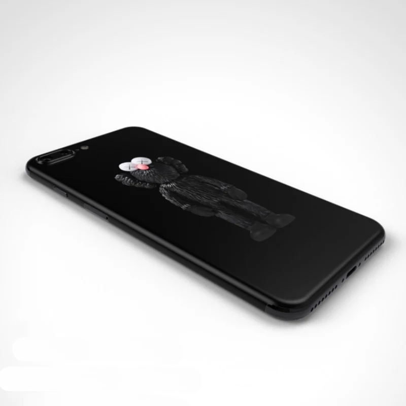 Наклейка на телефон для Apple 6/6S 7 8 Plus, наклейка на телефон для iPhone X XR Xs Max, защита задней крышки, пленка с бесплатной прозрачной крышкой