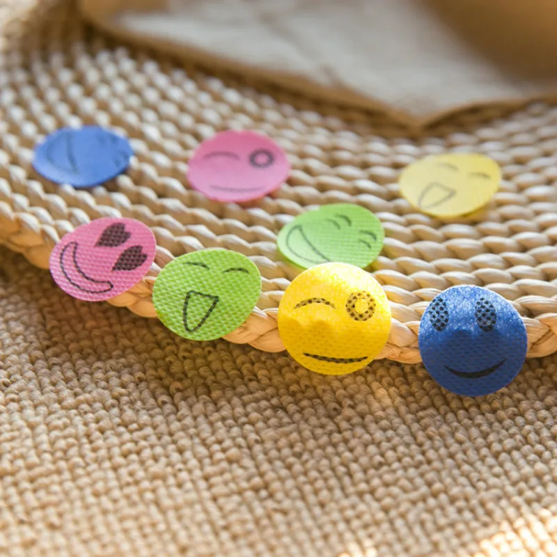 30 шт репеллент против комаров стикер патч улыбающееся лицо насекомых Репеллент