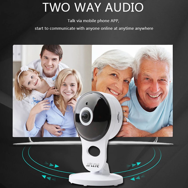 Apleye мини 1080 P IP Камера Wi Fi CCTV 4G двухстороннее аудио P2P WI FI сеть видеонаблюдения
