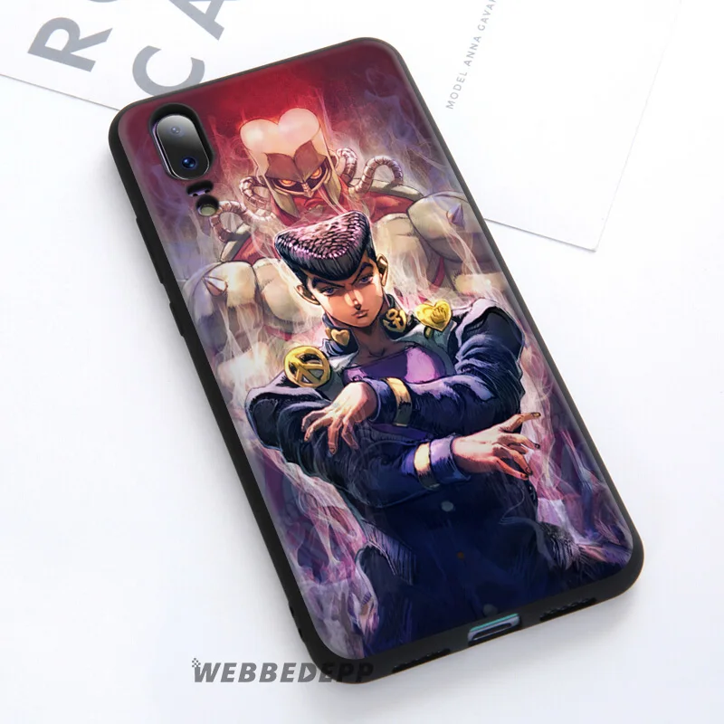 WEBBEDEPP JoJo's Bizarre Adventure Soft Case For Huawei P30 P20 Pro P10 P9 Lite 2017 P Smart 2019 & Nova 3 3i Y9 |