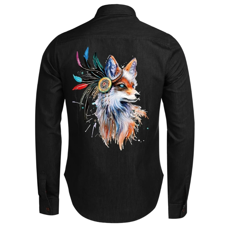 Футболка сделай сам с изображением лисы из мультфильма Железный На одежда