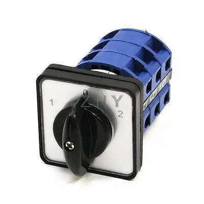 660V 25A ON OFF 3 Postion 12 Терминал фазы универсальный переключатель Cam|Выключатели| |