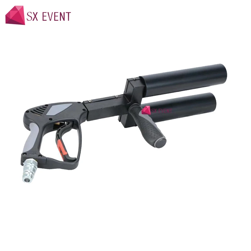 Сценический сухой лед CO2 ружье пистолеты 9 метров Haze Jet 2 трубка Cryo Gun Пистолет для