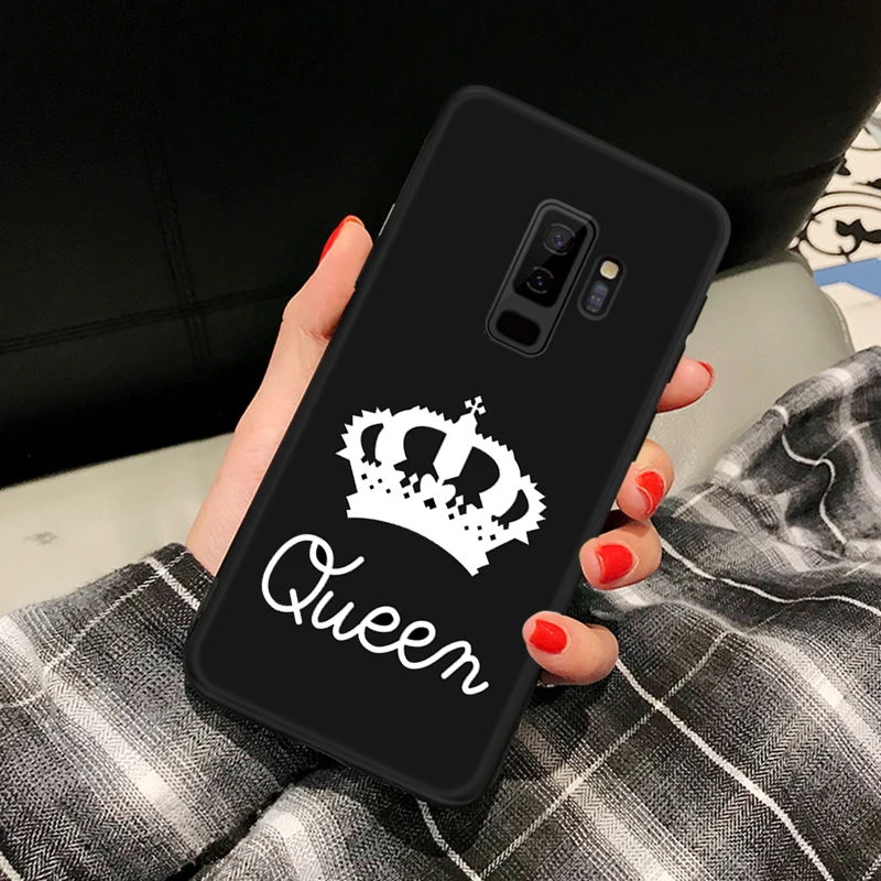 Чехол для телефона Samsung Galaxy S10 S9 S8 Plus силиконовый матовый чехол из ТПУ с милым