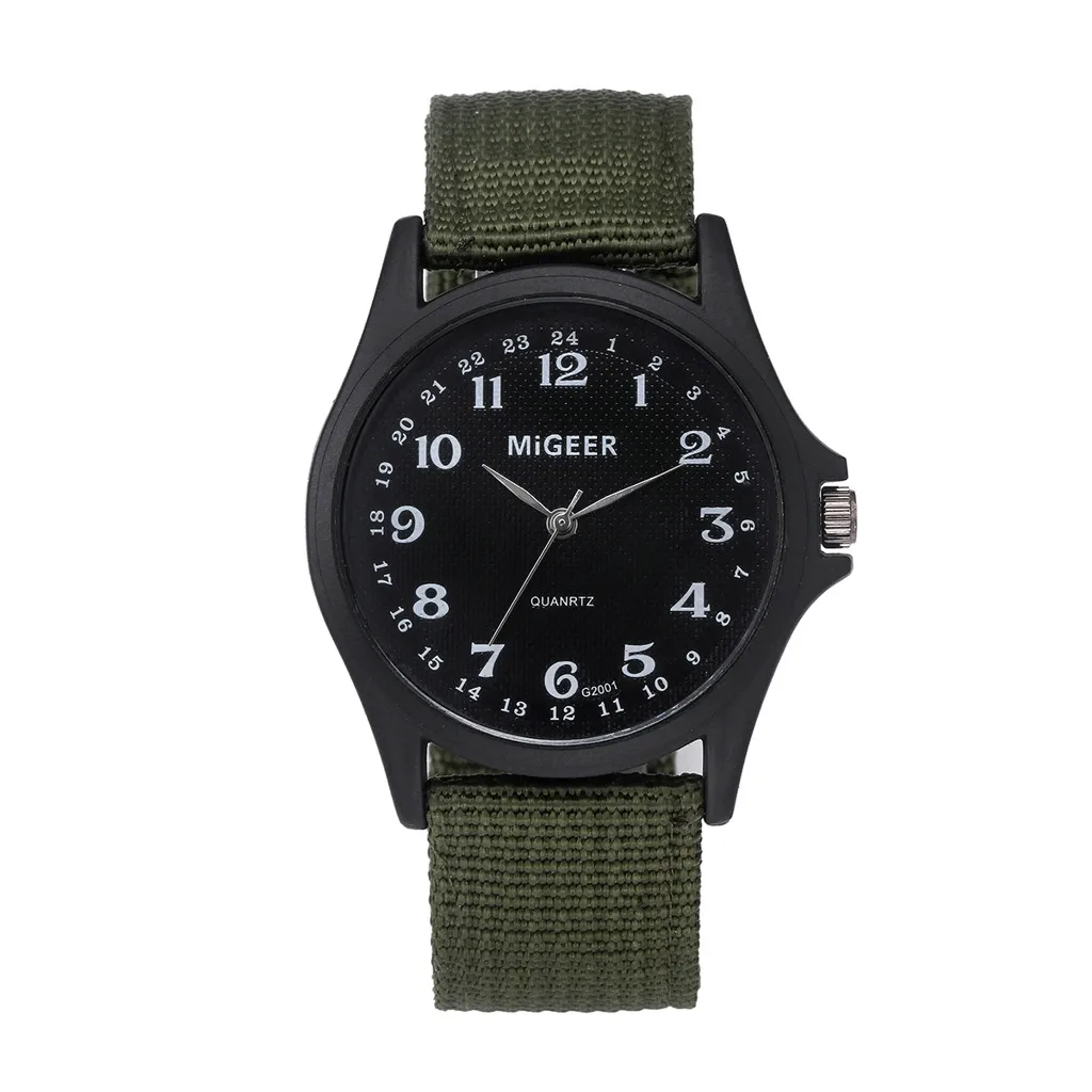 2019 популярные классические женские часы повседневные спортивные нейлоновые