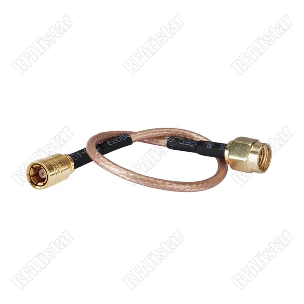 SMA штепсельная Вилка для SMB гнездовой разъем RG316 РЧ кабель GPS Wifi 15 см/30 см/50 см/80 см/1