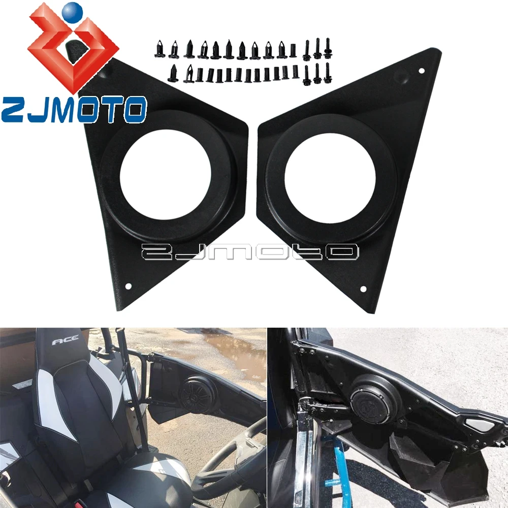 UTV 6 1/2 &quotКолонка s Pods дверная колонка набор колонок для Polaris 2014 2017 RZR 1000 S ACE 570 900 XP1K