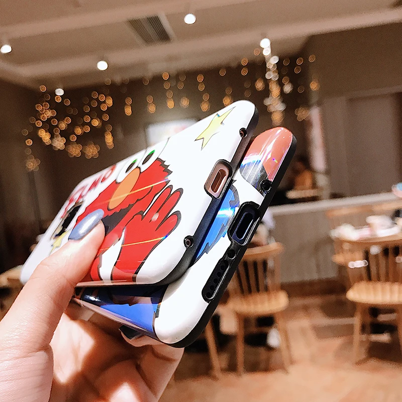 Лазерный мультяшный чехол YHBBCASES для телефона Huawei P20 P30 Pro чехлы карамельных цветов
