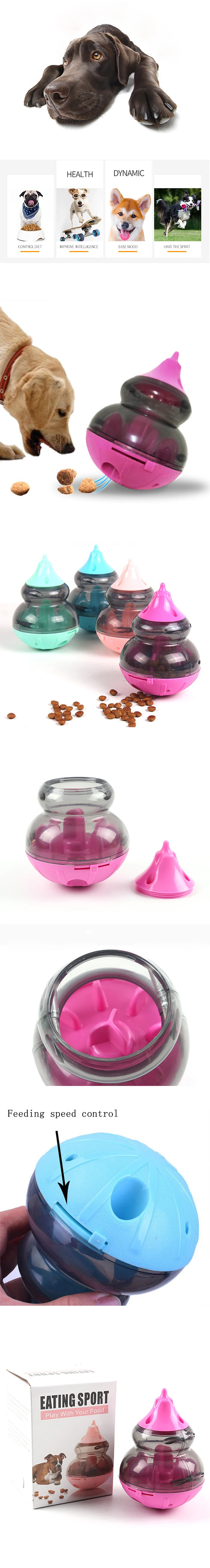 SMARTPET интерактивный корм для собак и кошек мяч для игры чаша игрушка забавный питомец встряхивание утечки контейнер для еды щенок котенок для медленного приема пищи игрушки