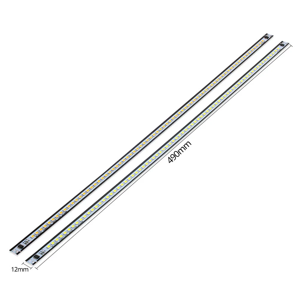 50 шт. светодиодный светильник 220 В 2835 SMD 72 s Шкаф для кухни подсветка высокой