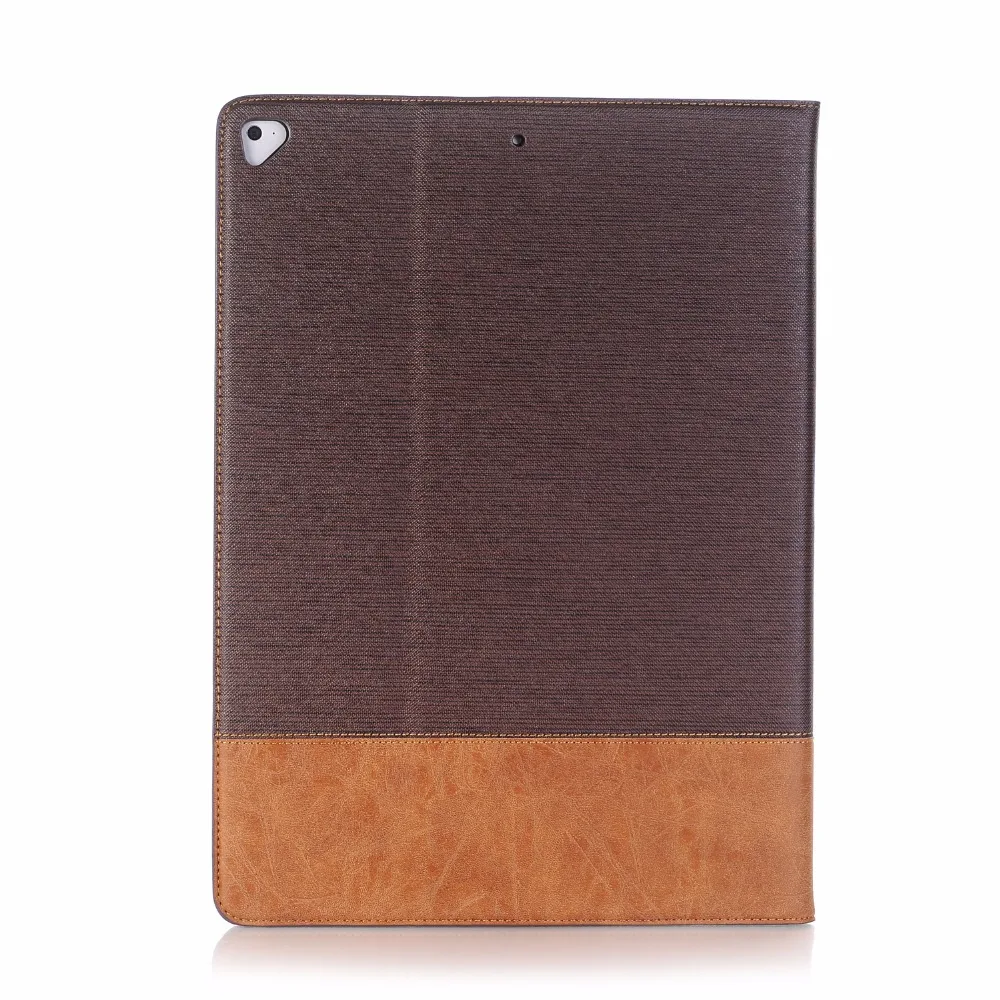 Patchwork Cross Pattern Wallet Folio Flip Stand Magnetic Card Slot Leather Cover smart case For iPad Pro 12.9'' 2017 | Компьютеры