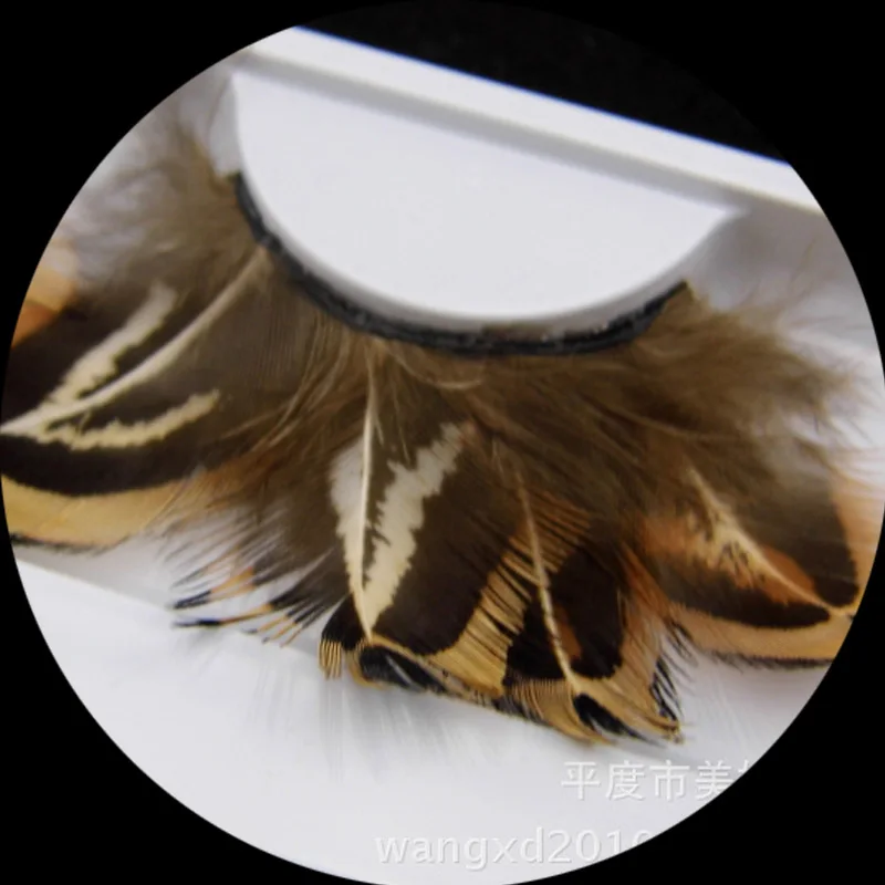Красочные ресницы с перьями красивые ручной работы сделано в Китае | Красота и
