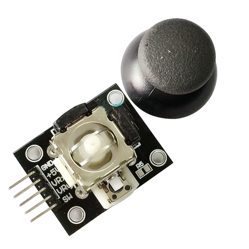 HoBiMart 5pcs Dual-axis XY Joystick Module KY-023 PS2 Control Lever Sensor for arduino #bp1610017 | Электронные компоненты и