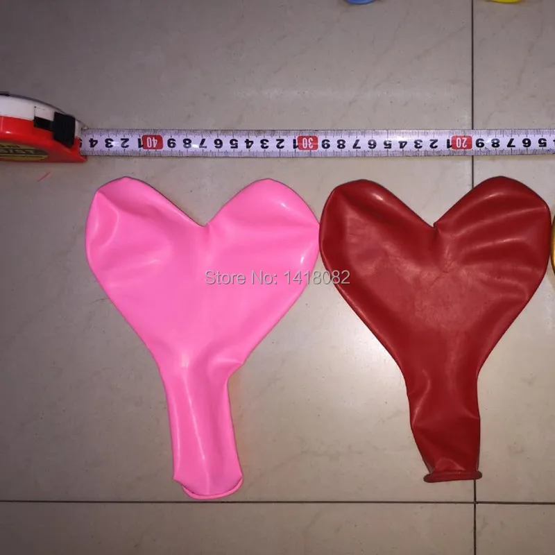 Воздушные шары в форме сердца большие 23 дюйма 5 шт./лот 10 г | Дом и сад