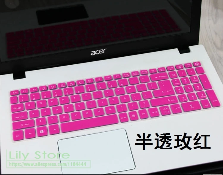 Защитная накладка для клавиатуры Силиконовая Acer Aspire E 15 6 дюйма E5-576G E5 576G E5-576 575G 2017