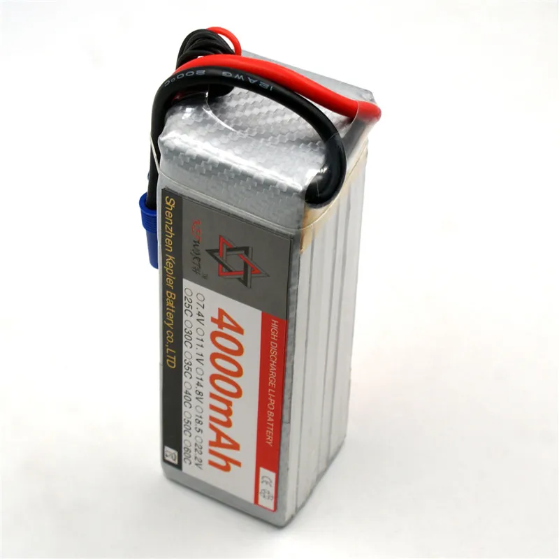 Литий-полимерный аккумулятор RC 6S 22 2 V 4000mAh 35C для радиоуправляемого автомобиля