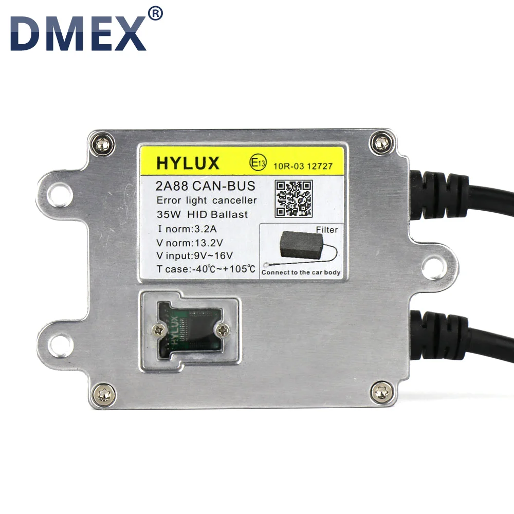 

2PCS 100% Original 3 Years Warranty 12V 35W Hylux Hyluxtek 2A88 Slim Canbus HID Xenon Ballast with Error Light Canceller