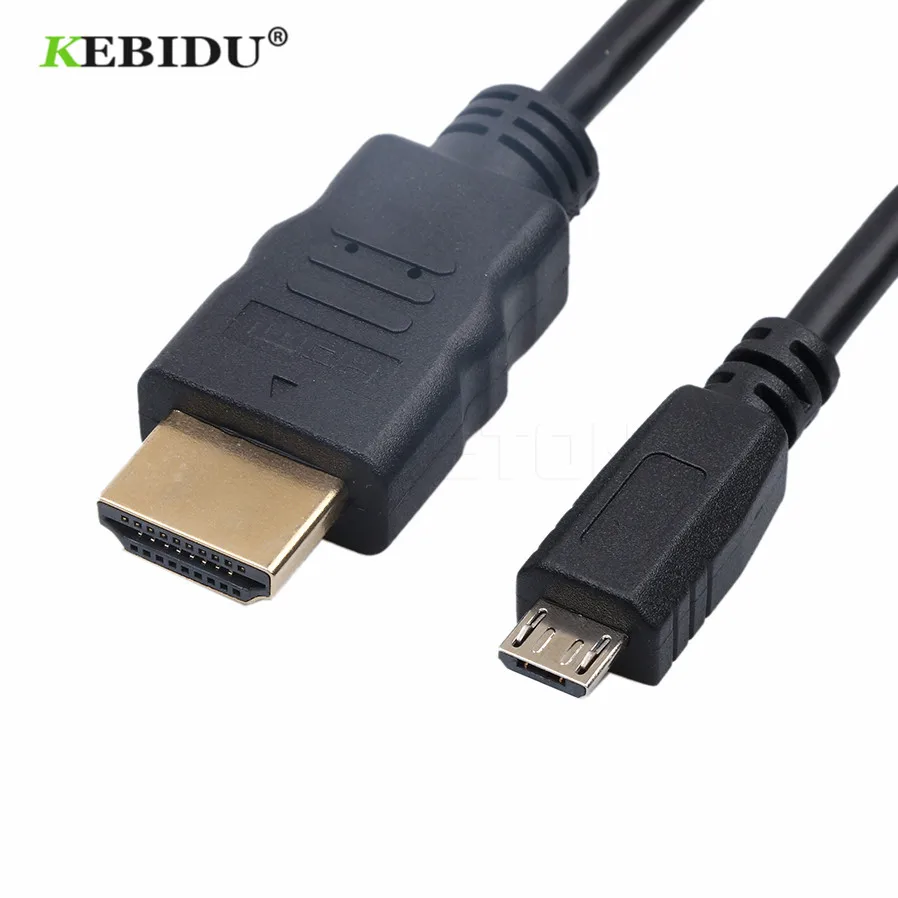 Высококачественный 5PIN кабель Micro USB 1080P HDTV адаптер Kebidu для Samsung Galaxy Note 3 S2 S3 S4 S5 HTC LG