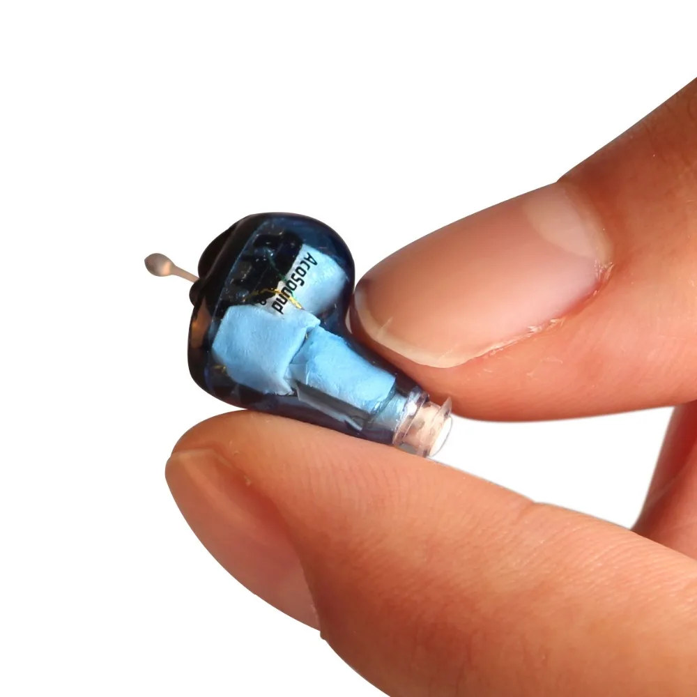 Цифровой слуховой аппарат AcoSound 610IF CIC программируемый Невидимый 6-канальный ушной