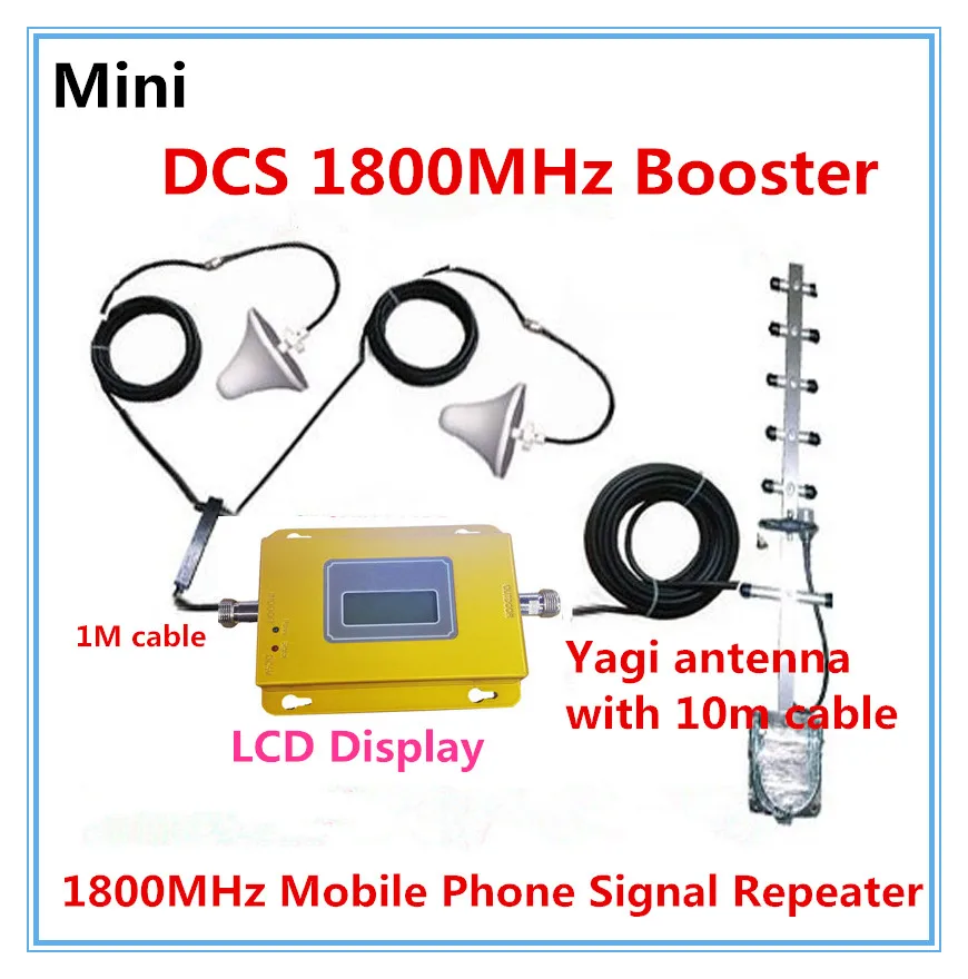ЖК-дисплей дисплей! Mini 4 г LTE DCS 1800 мГц руля усилитель сигнала сотовой мобильный