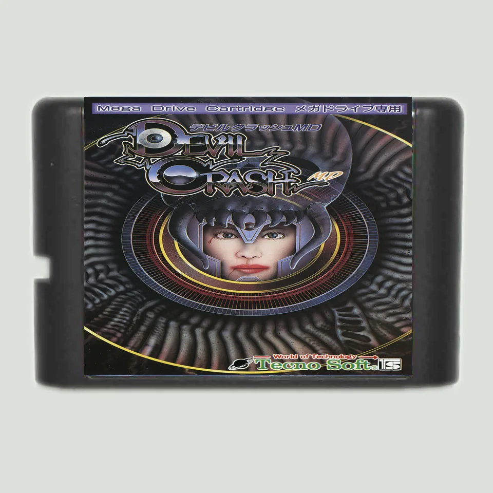 Дьявол аварии игровой картридж новые 16 бит карточная игра для Sega игры Mega Drive / Genesis