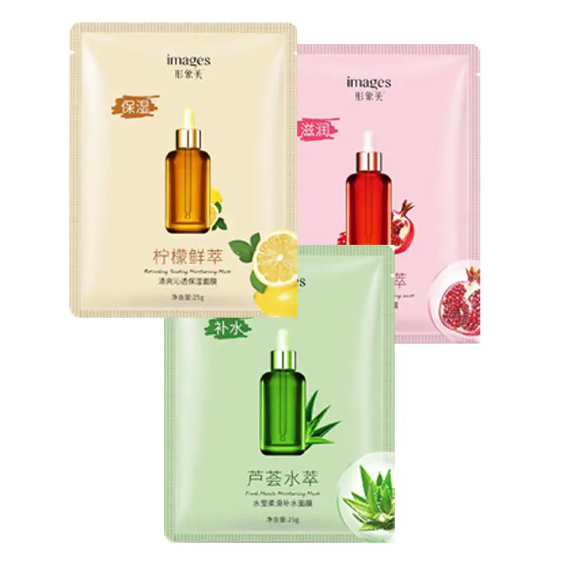 10Pcs IMAGES algae Jade-like stone moisturizing Water tender face film Seaweed mask facial seaweed massage hydrating | Красота и