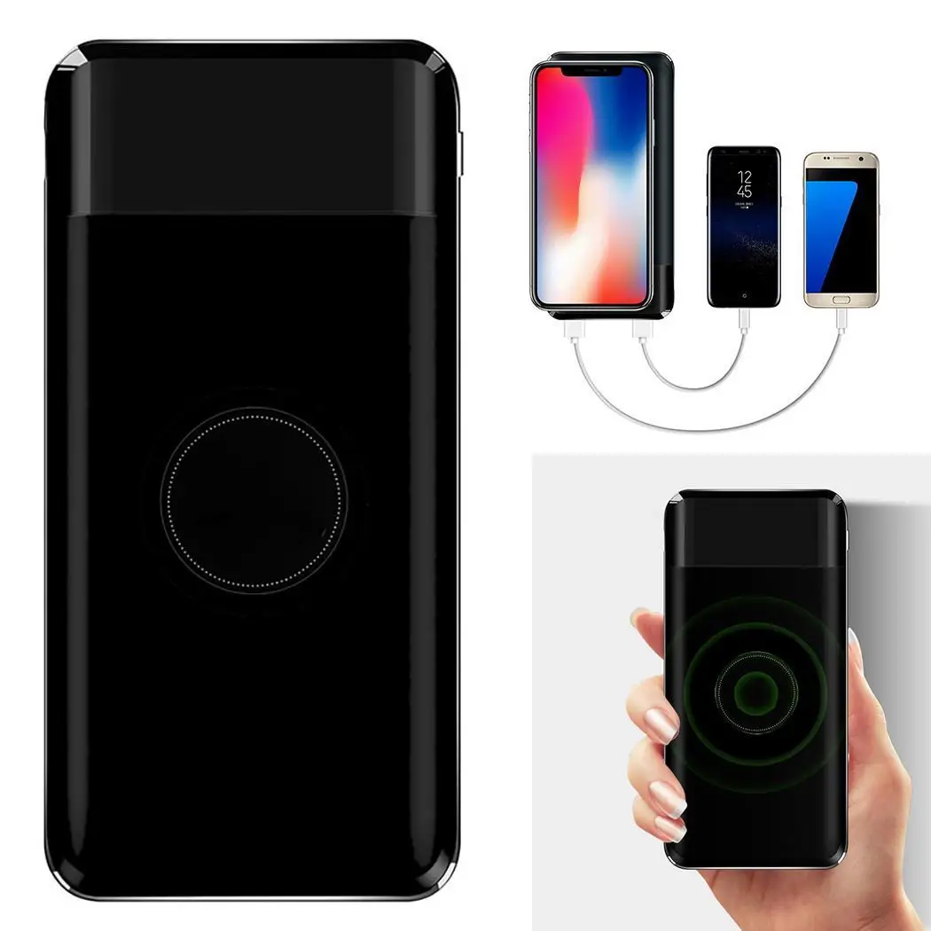 20000 мАч портативный ЖК дисплей двойной USB внешний аккумулятор для Huawei iPhone Samsung Xiaomi