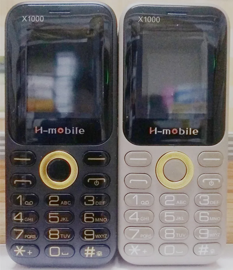 H mobile X1000 Dual Sim двойной фонарик большой аккумулятор долгий режим ожидания 3D звук