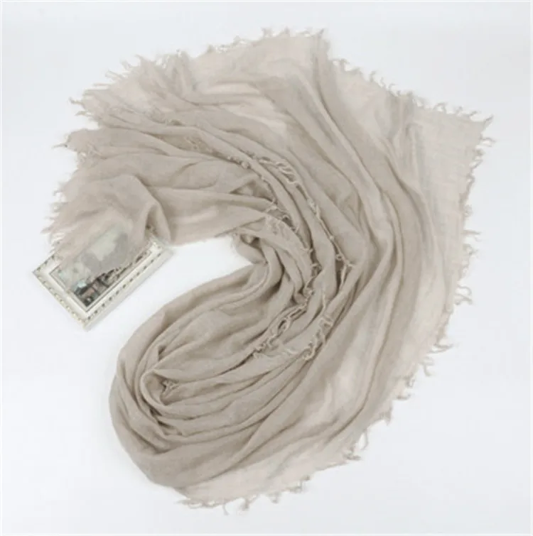 

new arrival 100%cashmere women thin scarfs shawl pashmina 80x200cm four sides small tassel grey 3color
