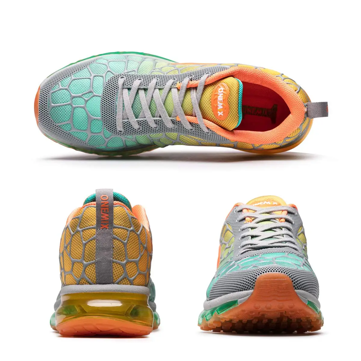 ONEMIX FASHION Men Breathable Running Sneakers Women Air Cushion Casual Shoes Lightweight Outdoor Trainers | Обувь