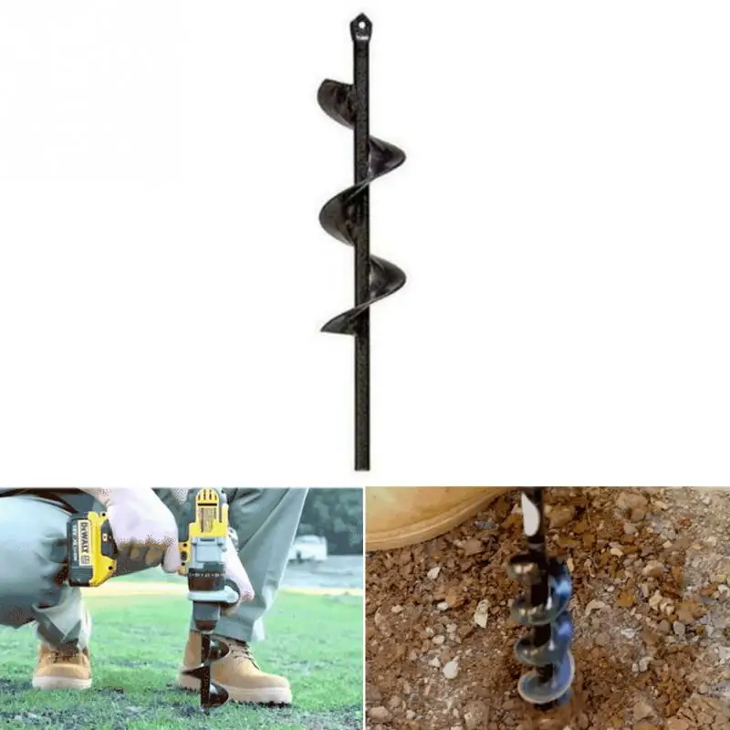 Садовый горшок лампы шнека бурильные долото посадки отверстие Digger шнек