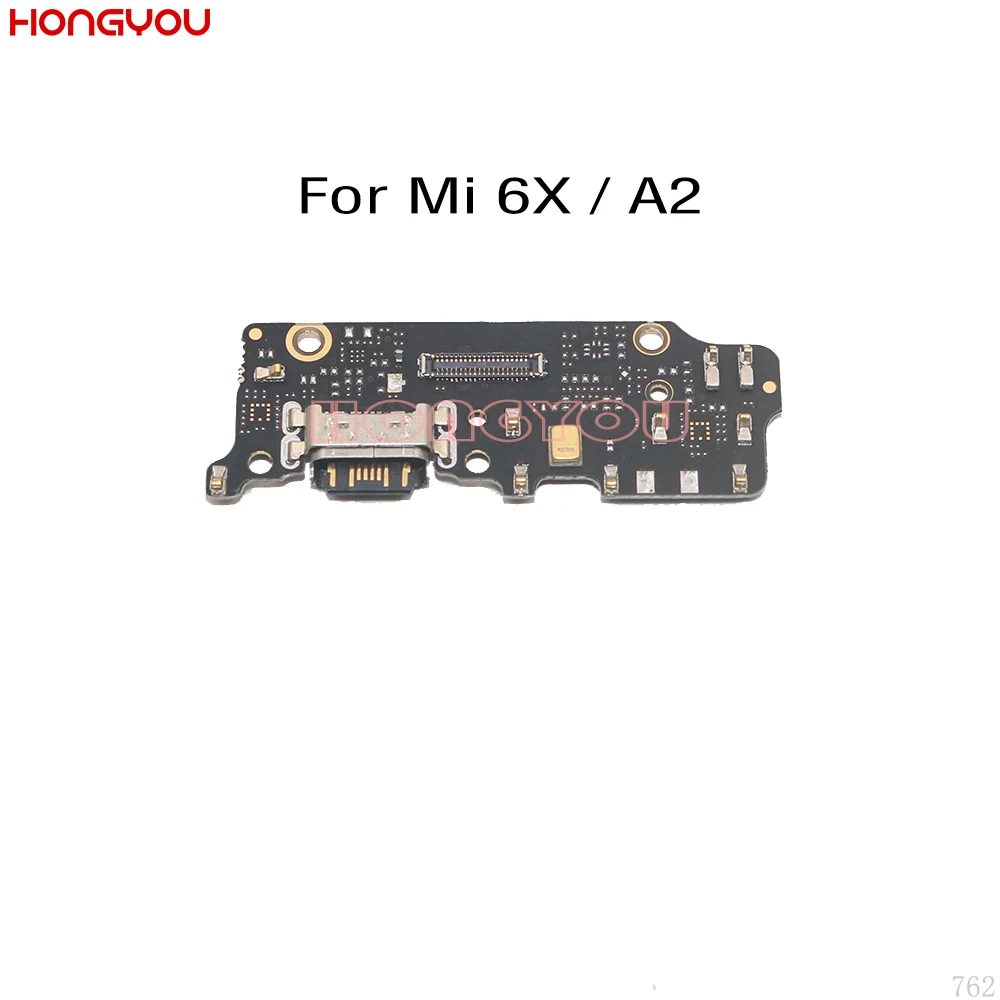 10 шт./лот для Xiaomi Mi A2 6X Mi6X USB зарядная док плата зарядный гнездо разъем штекер