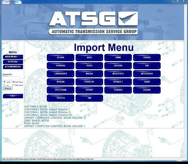 Обслуживание и уход диагностические инструменты Newes ATSG V2009 автоматические передачи обслуживание ремонт информация Ремонт Руководство по диагностике