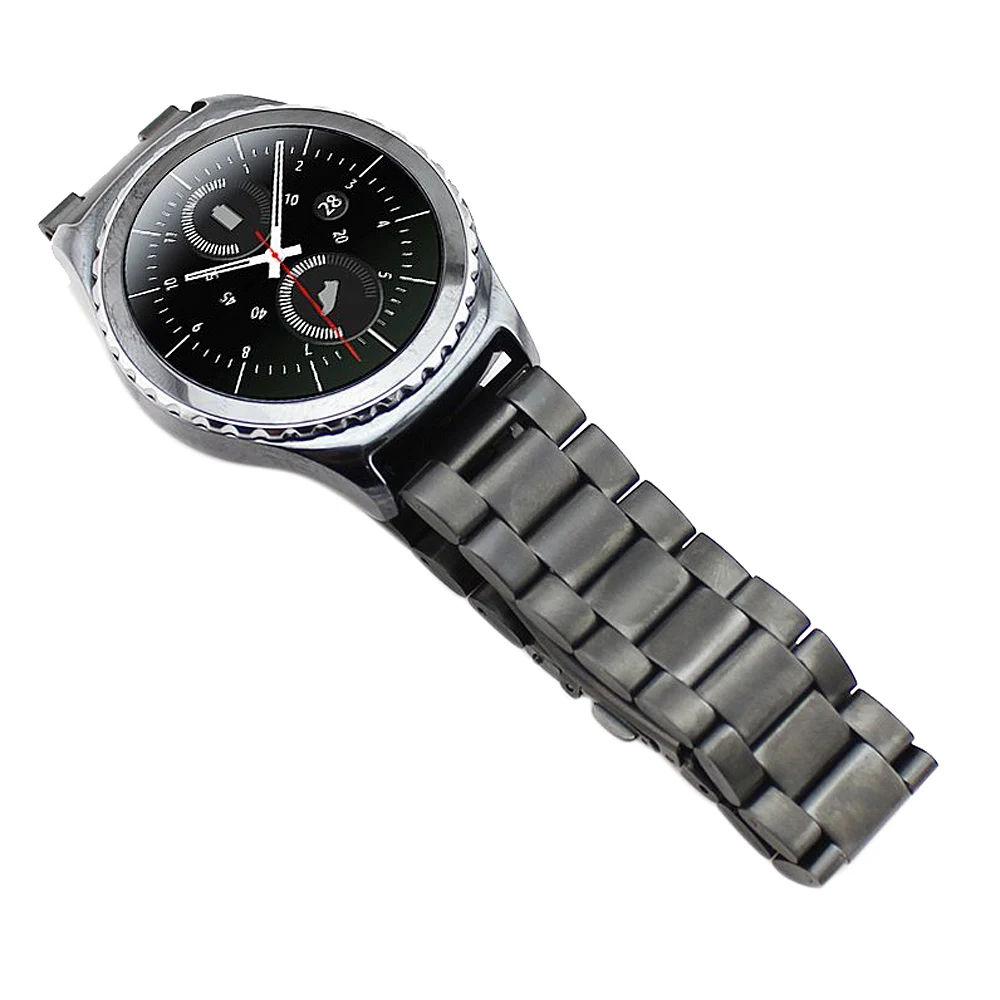 Часы из нержавеющей стали для Samsung Galaxy Gear S2 классические SM-R732 часы | Электроника