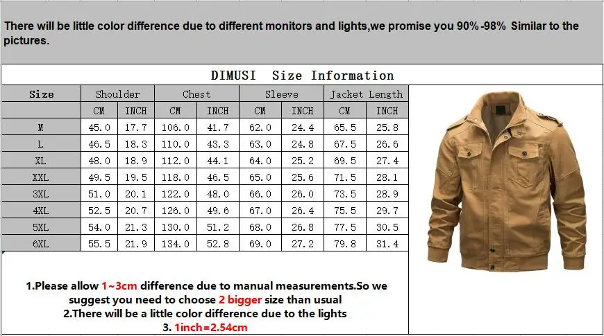 Бомбер DIMUSI мужской в стиле милитари повседневная хлопковая куртка ветровка