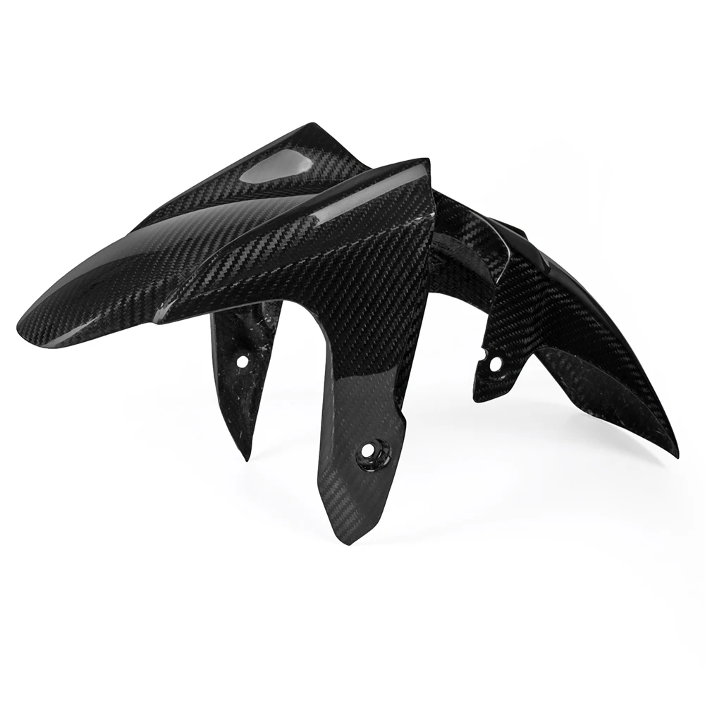 Новое переднее крыло из углеродного волокна брызговик Hugger 100% саржевый двигатель