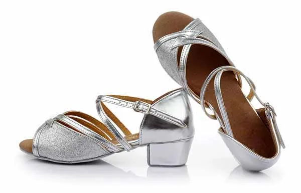 Размеры 24-40 Новинка 2017 года детская танцевальная обувь для девочек Танцевальная