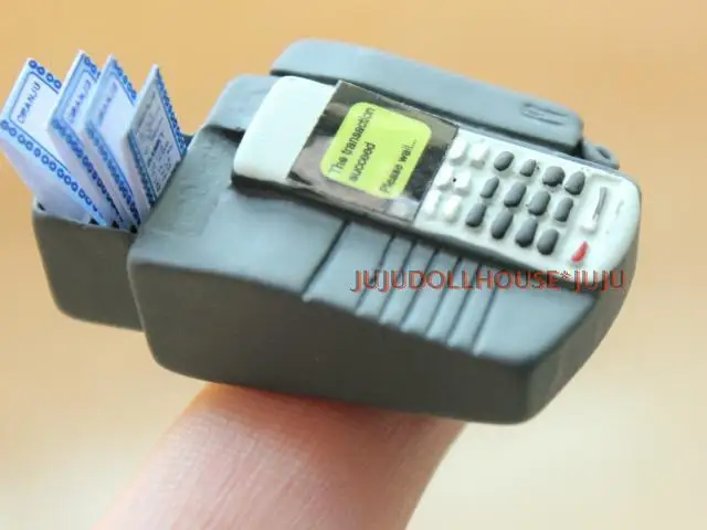 Мини 1/12 весы POS Кредитная карта машина супермаркет регистр Кукольный домик