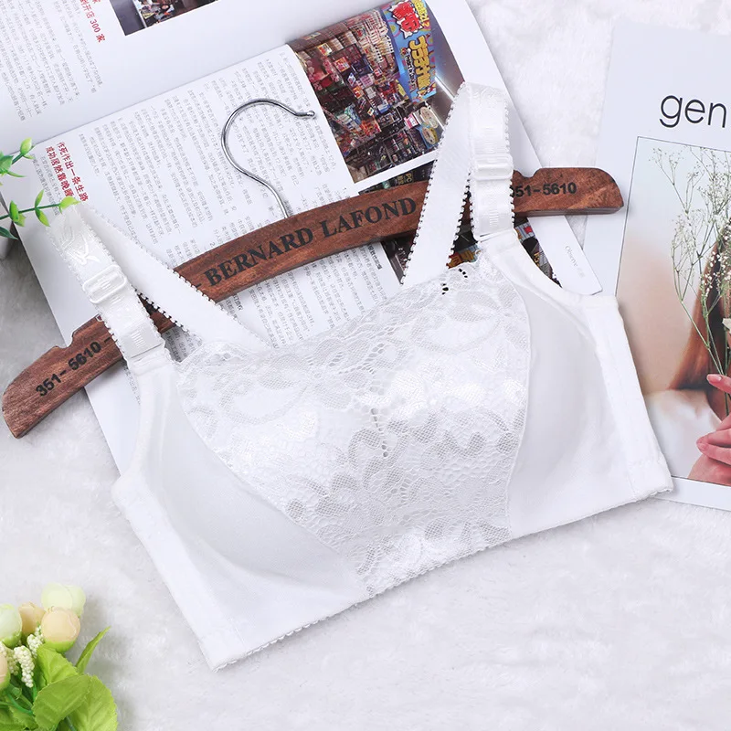 Kolfavan без стальных трубок топ бюстгальтер маленькая грудь толстый сбор Красивая