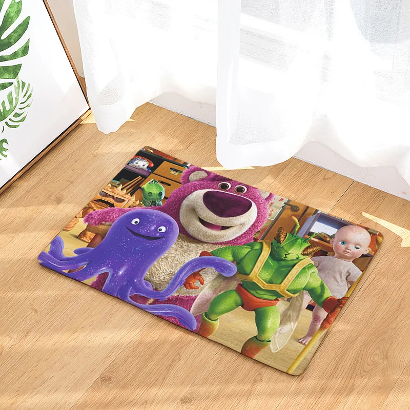 see chart IVYYE Woody Buzz индивидуальный коврик с рисунком из аниме украшения для дома ковры мультяшный коврик для спальни коврики для ванной плюшевые коврики коврик для двери Новинка - Цвет: see chart