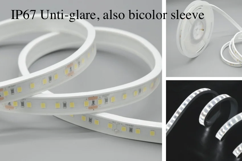 Светодиодный 2835 RGB Светодиодные полосы света, 5 м рулон \ ЛОТ, 60/84/120/140/240 шт 2835 smd светодиодный на метр AC/DC 12 V или 24 V