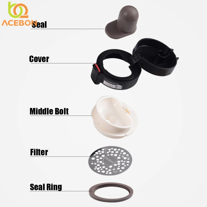 ACEBON Премиум кружка для путешествий кофейная из нержавеющей стали Термос стаканы вакуумные колбы термо