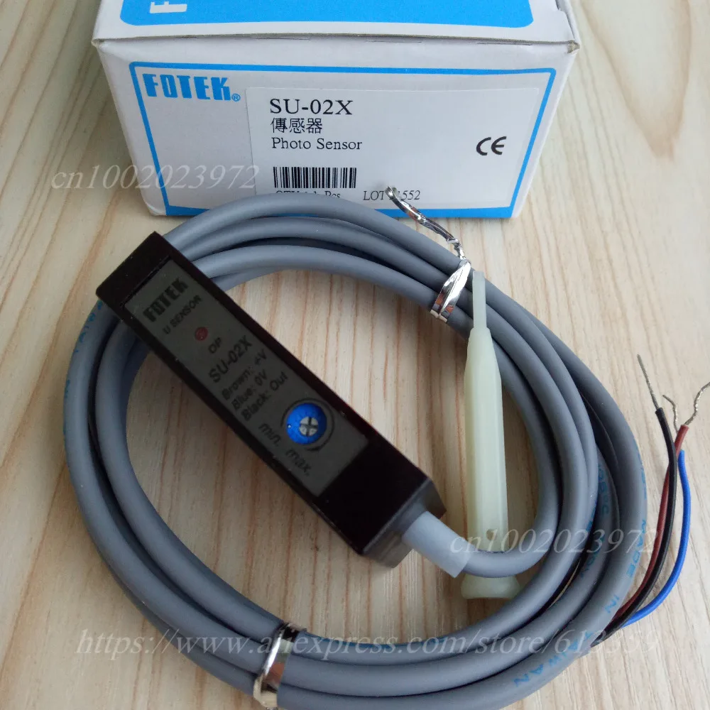 Фотоэлектрический переключатель SU-02X FOTEK NPN NO HIGH SPEED U TYPE LABEL SENSOR 100% новый и