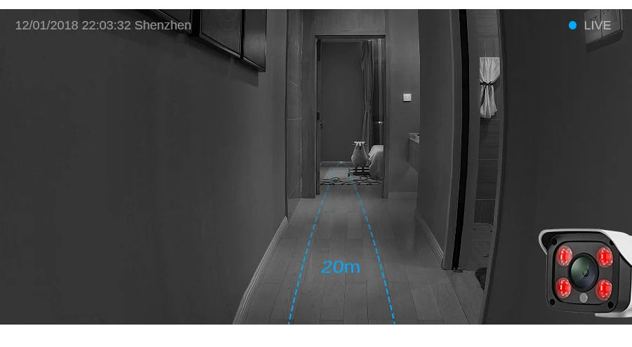 Fuers IP Камера HD 1080 P Открытый Водонепроницаемый инфракрасный Ночное Видение безопасности видеонаблюдения Cam Cloud Storage Wi-Fi камера видеонаблюдения