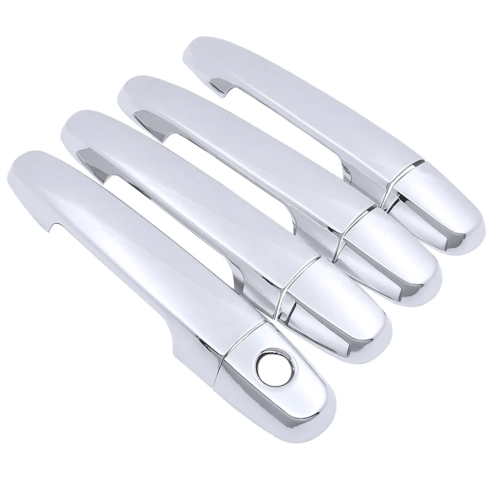 for Citroen C1 2015-2017 MK2 Accessories Chrome Door Handle Covers 2016 Chromium Styling Sticker Exterior Decoration Car | Автомобили и